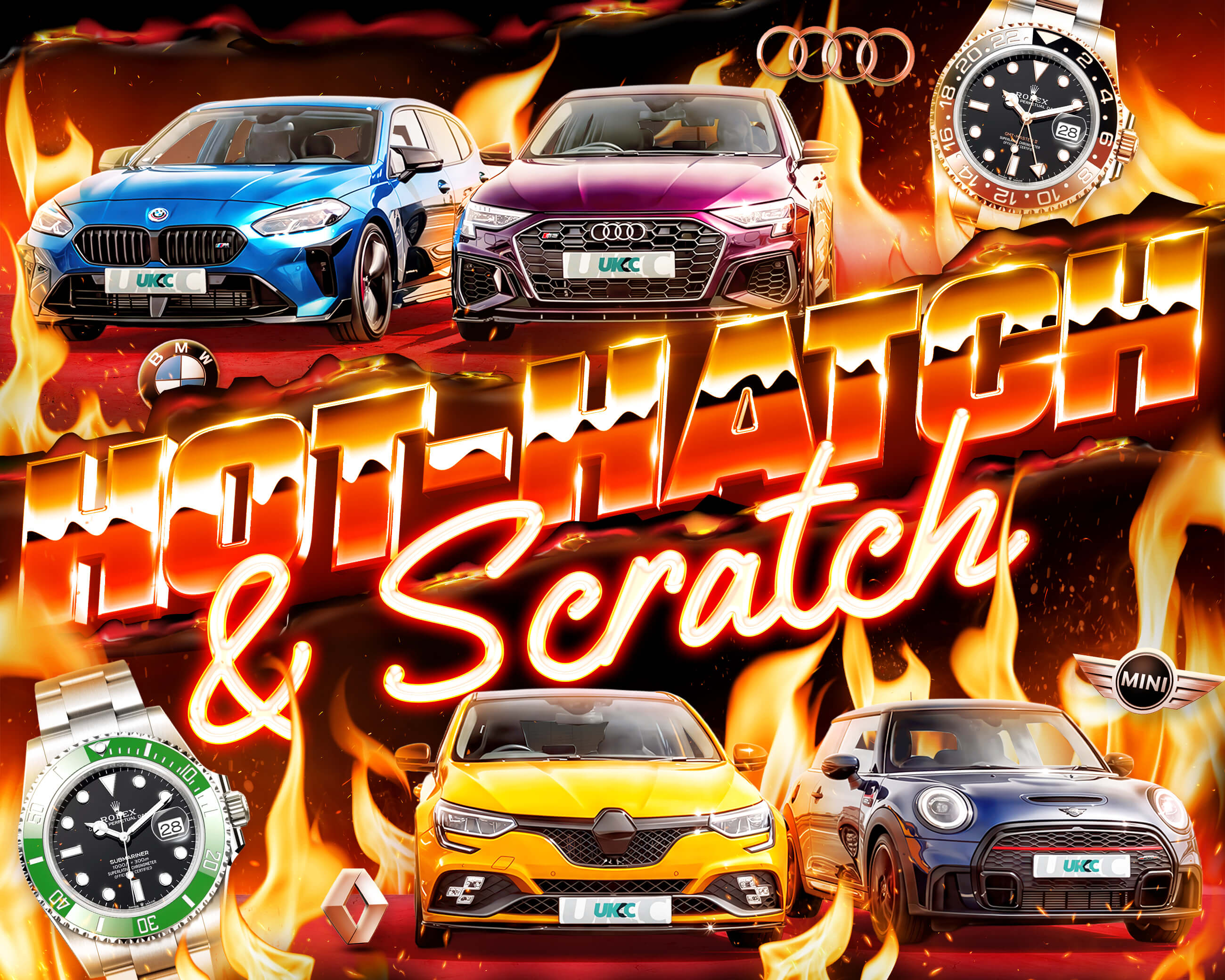 HOT HATCH & SCRATCH! #176 CARS, ROLEX'S, CASH, TECH & MORE!